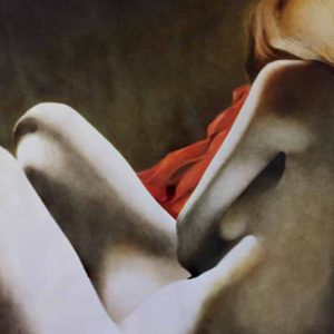 il foulard arancione | Antonietta Innocenti Galleria d'arte